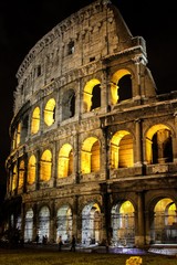 Fototapeta na wymiar Coliseum, Rome, Italy
