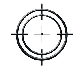 sight isolated on the white