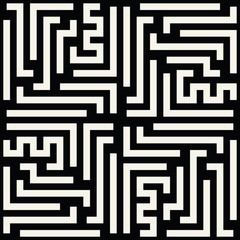 abstract geometric line graphic maze pattern background