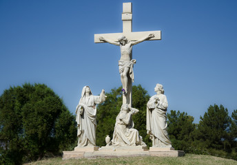 Fototapeta na wymiar Christ on the cross 