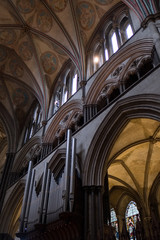 Fototapeta premium Interior View of Salisbury Cathedral