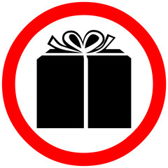 shopping area, center mall, warning sign caution symbol on white background.