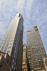 Fototapeta na wymiar Manhattan modern archit