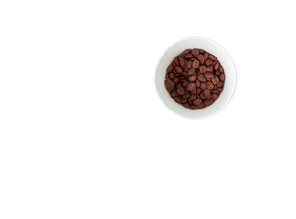 Paper cup with coffee. Recycling paper