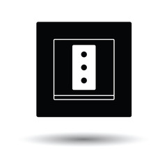 Italy electrical socket icon