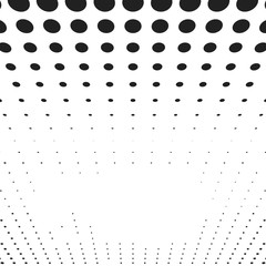 Halftone background template