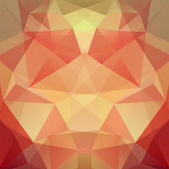 Abstract geometric style background. Business background Vector illustration. Beige, brown colors.