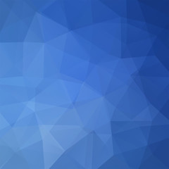 Background of geometric shapes. Blue mosaic pattern. Vector EPS 10. Vector illustration