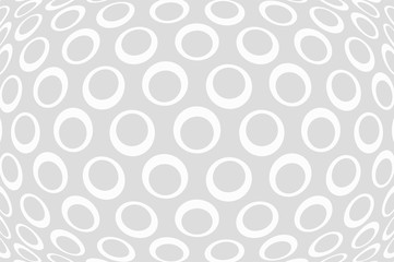 3d lines circles seamless wallpaper white
