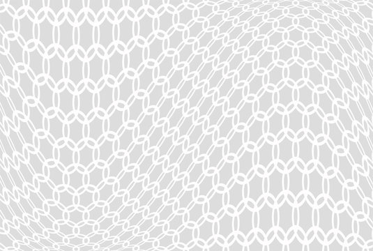 circles with movement seamless wallpaper white