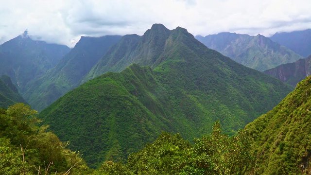 Mountains near Machu Pichu