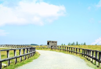 Located east of Matsumoto, this plateau is the largest and highest (2,000 meters) plateau in Japan. You can get information on nature and the plateau at Utsukushigahara Kogan.