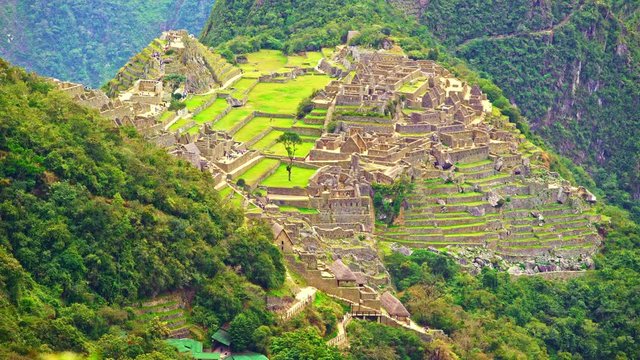 Machu Pichu Overview, Peru