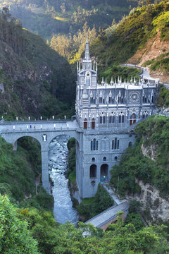 Santuario de Las Lajas, Ipiales, Colombia