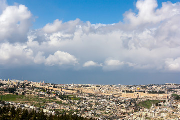 Fototapeta na wymiar Jerusalem Old City - The Holy Land