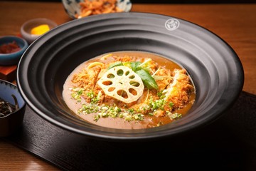 curried rice with tonkatsu, 카레돈카츠