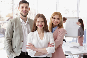 Group of people at business presentation © Africa Studio