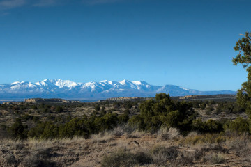 Majestic Snowcapped Peaks V/Snow-capped peaks in the desert Southwest