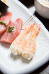 shrimp sushi
