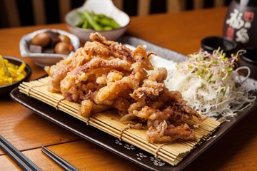 squid karaage, 오징어가라아게