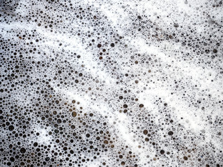 Abstract backgrounds of soap foam or wash powder bubbles