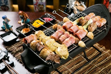 assorted skewers, 일본식 모듬꼬치