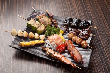 assorted skewers, 일본식 모듬꼬치