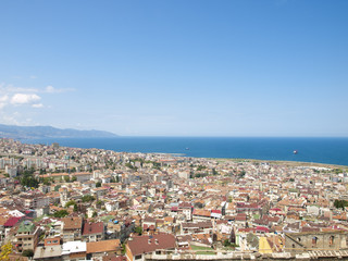 Trabzon city and Black sea