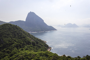 View of Sugar from the top of Fort Duque de Caxias, Rio de Janeiro, Brazil