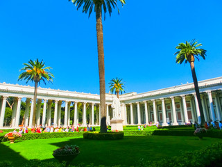 The outside view of Basil of St. Paul at Rome, Italy
