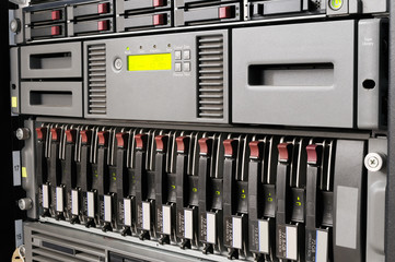Rack mounted IT equipment