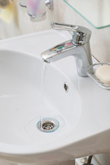 Faucet with sink
