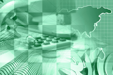 Obraz premium Financial background