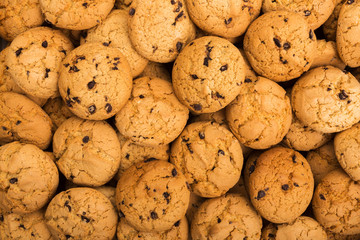 Lots of cookies and biscuits background