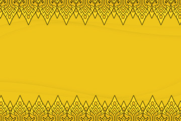 Thai graphic culture background