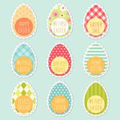 Easter eggs for Easter holidays for your decoration