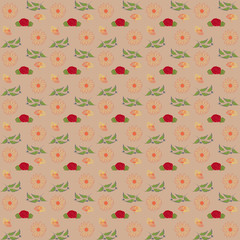 flower background. pattern vector