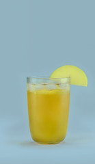 Cold Apple Juice with Apples