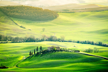 Tuscany, spring landscape