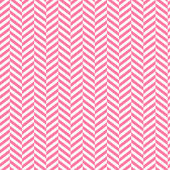 Chevron background. Red and white stripped seamless patern. Geometric fashion graphic design. Vector illustration. Modern stylish abstract texture.Template for print, textile, wrapping and decoration