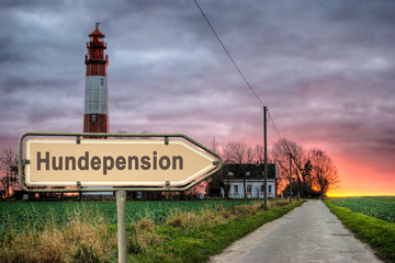 Schild 243 - Hundepension