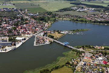Fototapeta premium Wolgast, Schloßinsel
