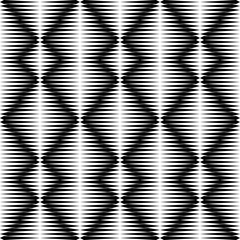 Seamless Vertical Line Pattern. Vector Monochrome Stripe Background