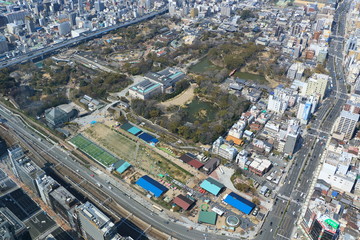 Fototapeta premium cityscape of Osaka