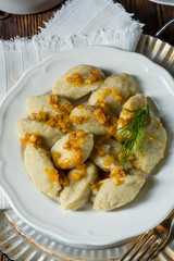 silesian gray potato dumplings