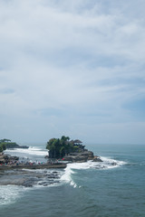 Tanah Lot hindu temple on Bali, Indonesia