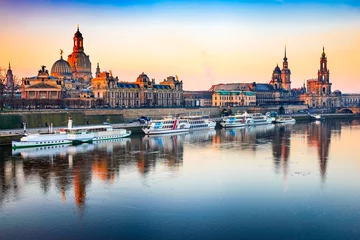 Wandaufkleber Dresden, Germany © ecstk22
