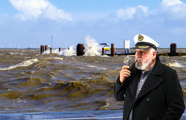 Sturm an der Nordsee