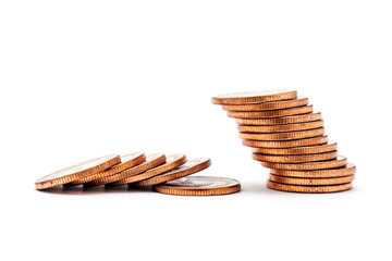 Bankruptcy concept, Saving money and account finance