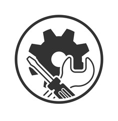 repair icon. service symbol